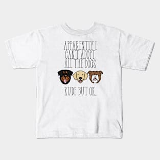 All the Dogs Kids T-Shirt